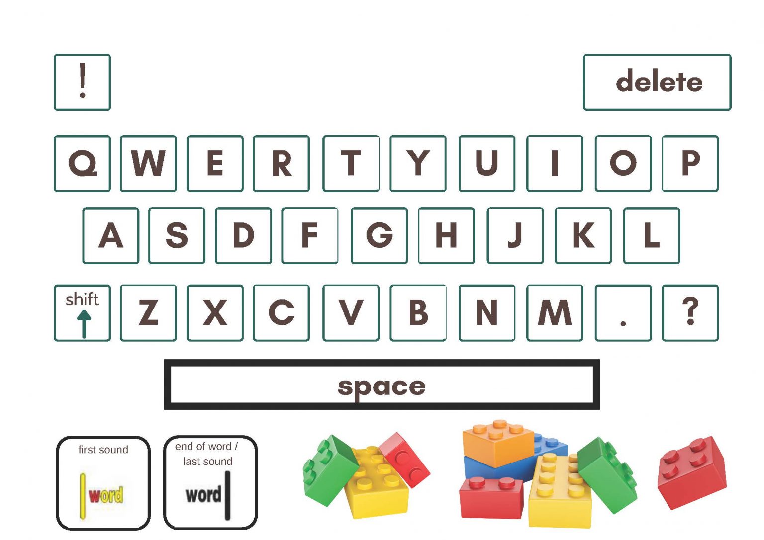 Writing Tools – Keyboards – Themed – Comprehensive Literacy for ALL