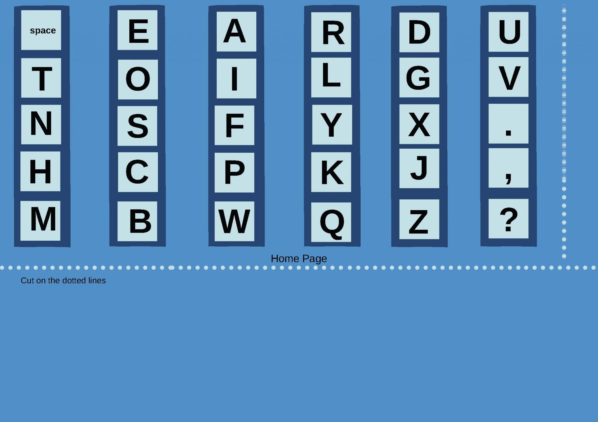Partner Assisted Scanning Full Alphabet Displays – Comprehensive ...